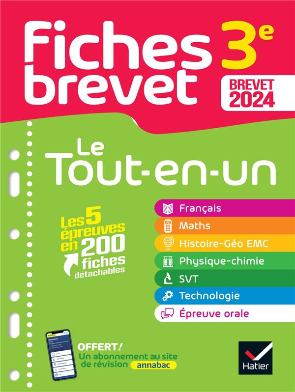 Le Tout-en-un 3e. Edition 2024