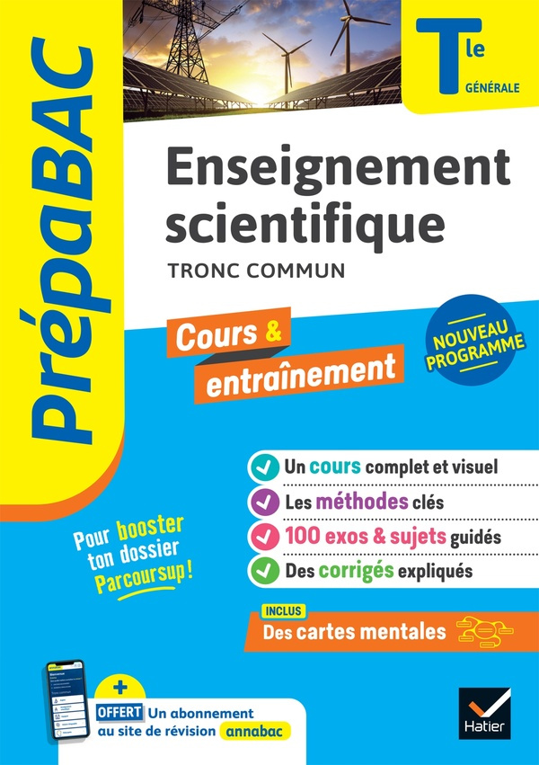 Enseignement scientifique Tle générale