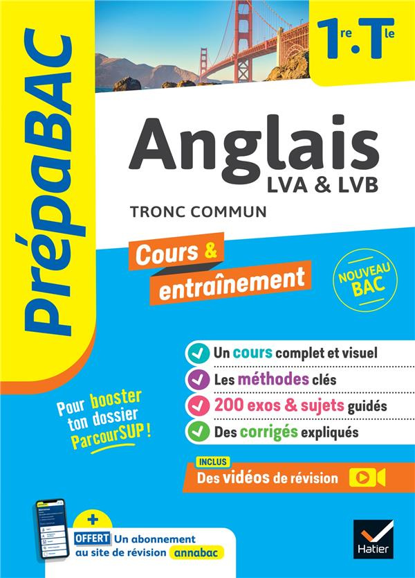 Anglais 1re/Tle. Edition 2024