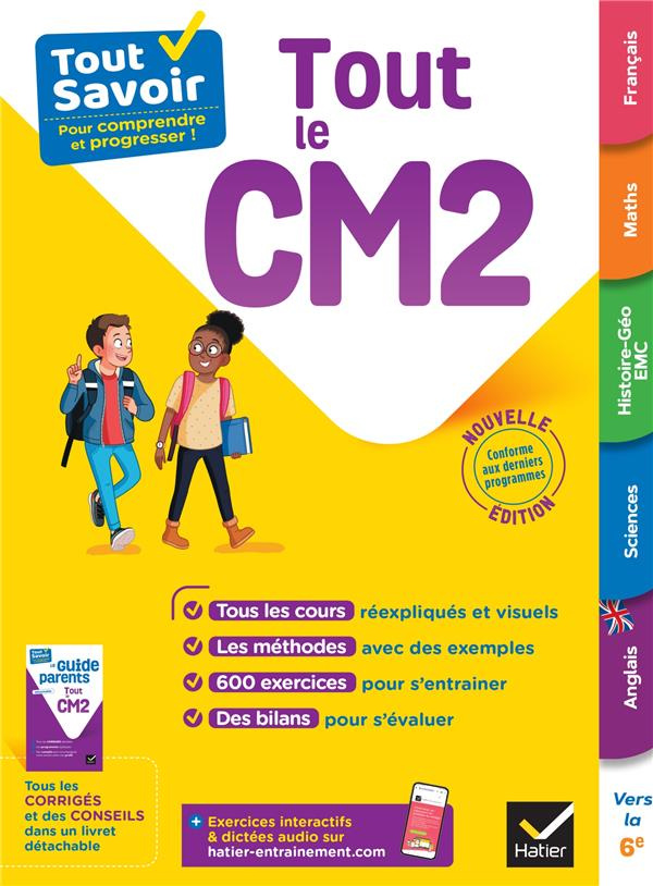 Tout le CM2. Avec le Guide parents détachable
