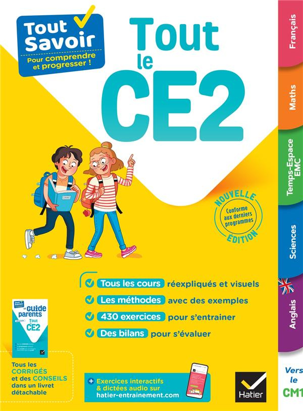 Tout le CE2. Avec le Guide parents détachable
