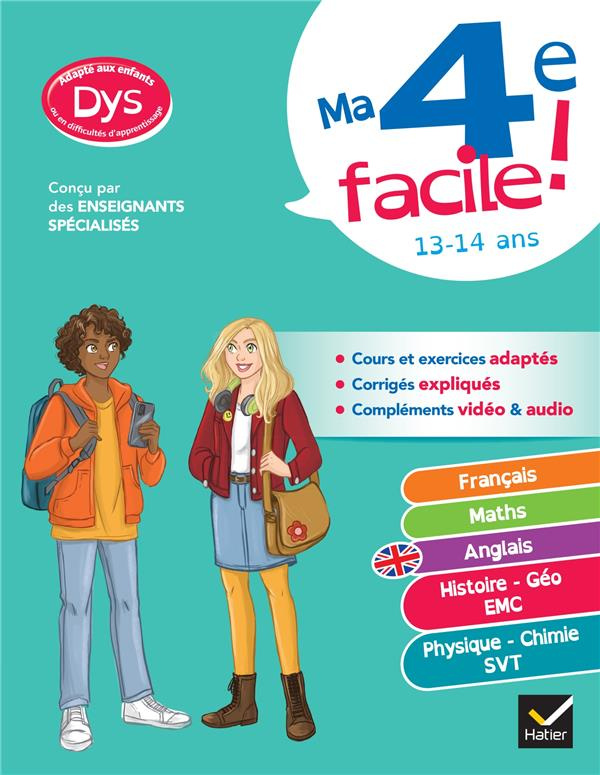 Ma 4e facile ! [ADAPTE AUX DYS