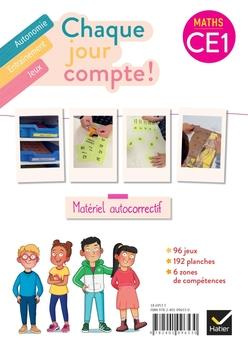 Maths CE1 Chaque jour compte ! Matériel autocorrectif, Edition 2023