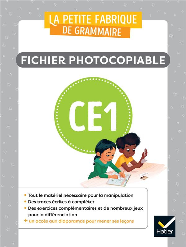 La petite fabrique de grammaire CE1. Fichier photocopiable, Edition 2023