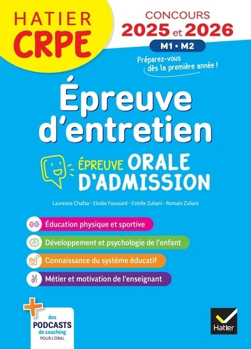 Epreuve orale d'admission CRPE. Education physique et sportive, Connaissance du système éducatif - M