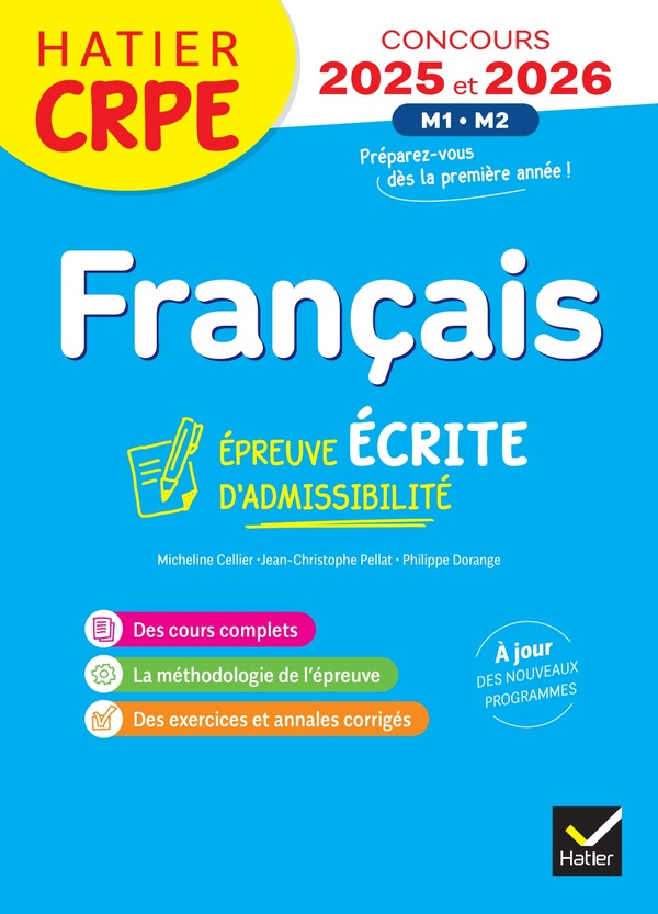 Français CRPE. Epreuve écrite d'admissibilité, Edition 2025-2026