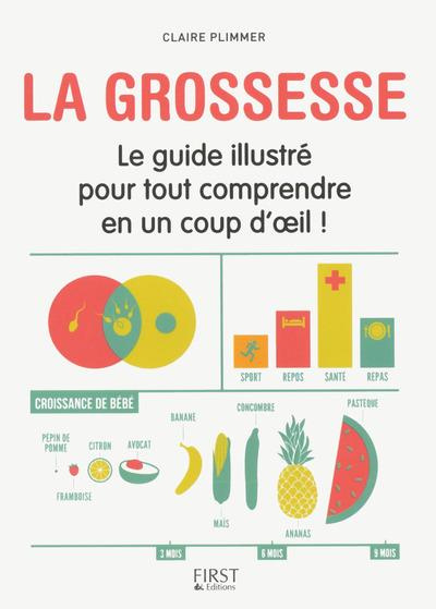 La grossesse. Le guide illustré pour tout comprendre d'un coup d'oeil !