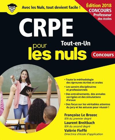 CRPE tout-en-un pour les nuls. Edition 2018