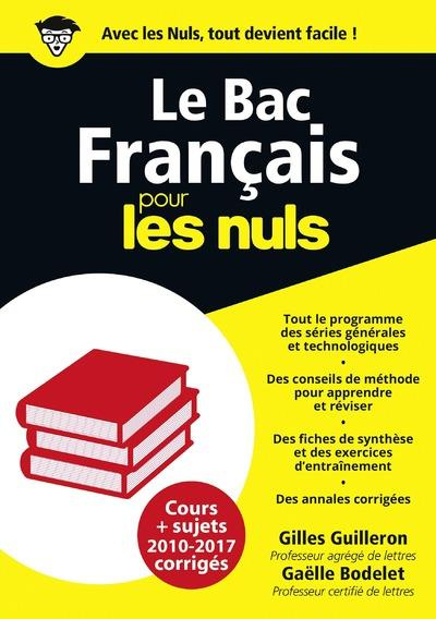 Le Bac français pour les nuls. Edition 2018