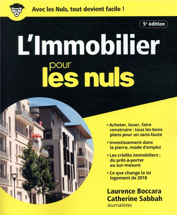 L'immobilier pour les nuls. 5e édition