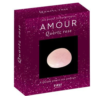 Amour. Avec un quartz rose