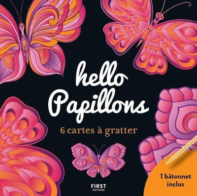 CARTES A GRATTER MINI - HELLO PAPILLONS