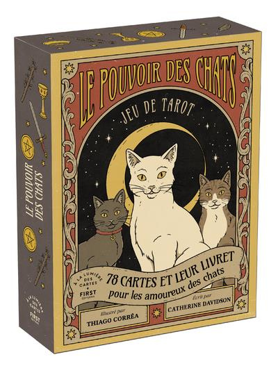 Le Pouvoir des chats. Jeu de tarot