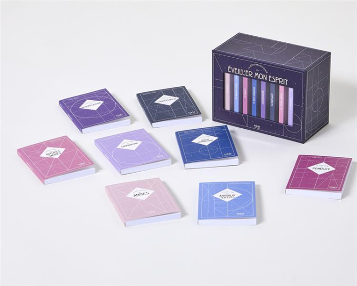 La petite bibliothèque pour éveiller mon esprit. Avec Les Anges ; Les Animaux totems ; Le Pendule ;