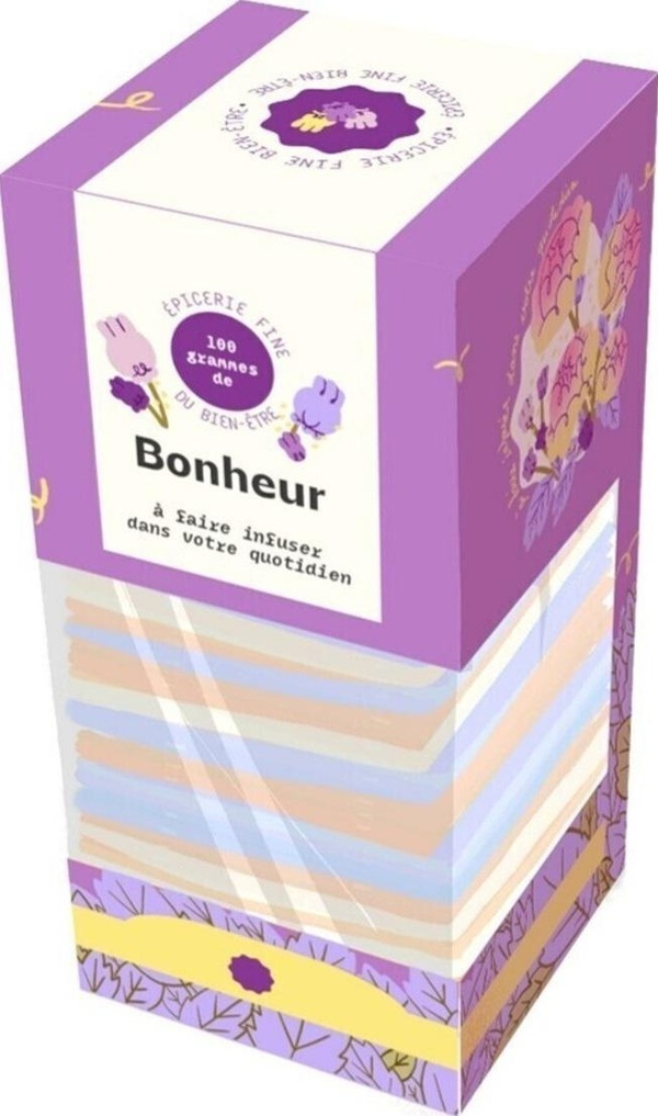 100 grammes de bonheur. A faire infuser dans votre quotidien