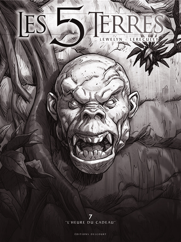 Les 5 Terres Cycle II : Lys Tome 7 : L'heure du cadeau. Edition spéciale en noir & blanc