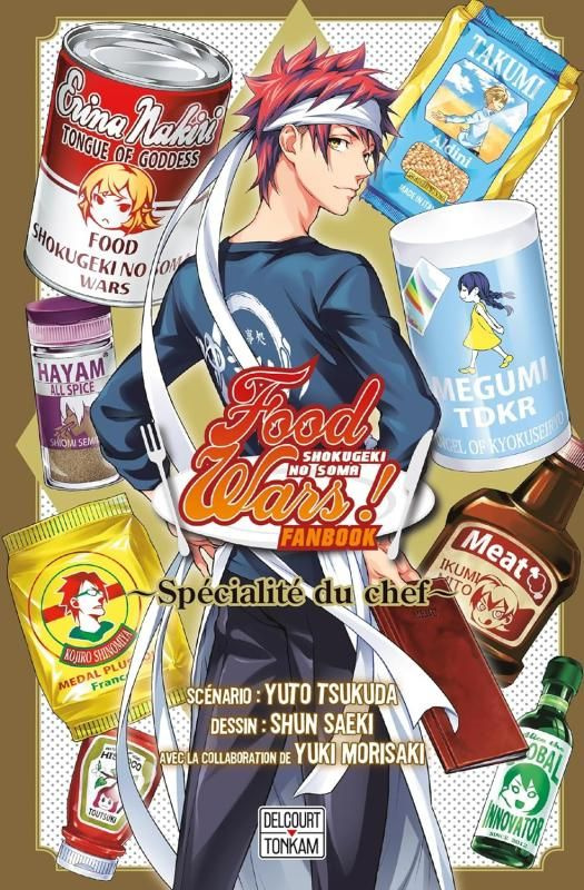Food Wars ! Fanbook. Spécialité du chef
