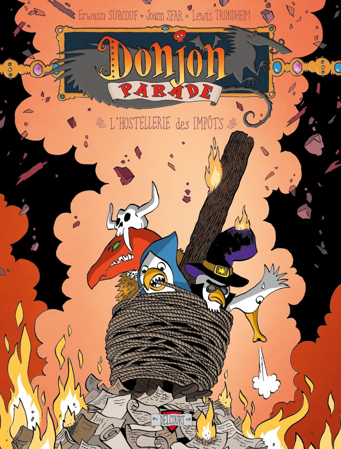 Donjon Parade Tome 8 : L'hostellerie des impôts