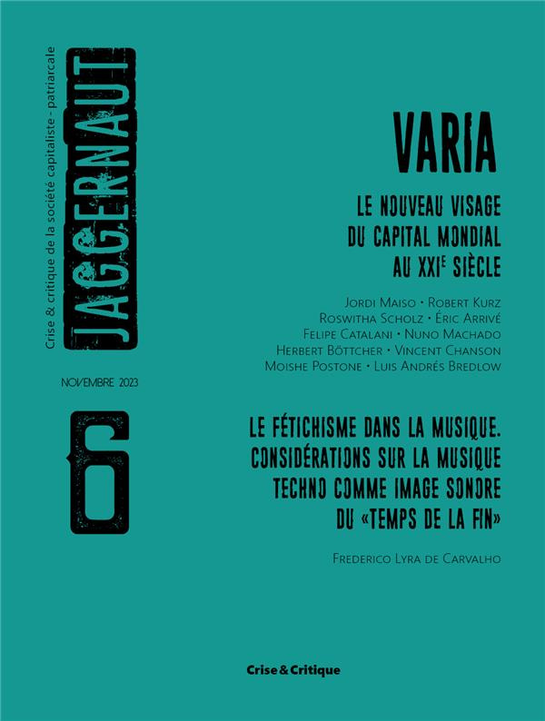 Jaggernaut N° 6 : Varia