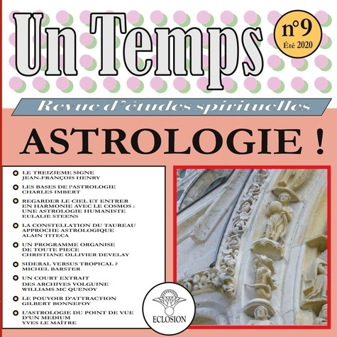 Un Temps N° 9, été 2020 : Astrologie !