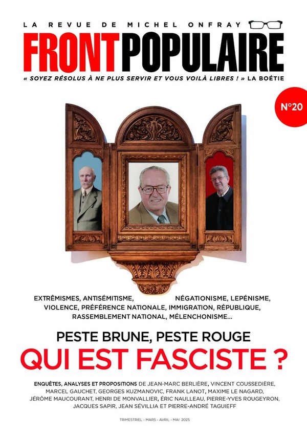 Front populaire n° 20, mars-avril 2025 : Qui est fasciste ?