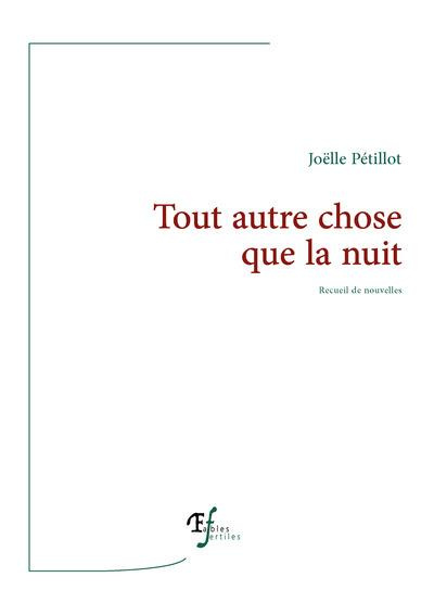 Tout autre chose que la nuit. Recueil de nouvelles