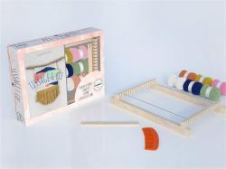 Mon cours de tissage. Techniques et astuces. Avec 1 métier à tisser, 6 pelotes de laine, 1 aiguille,