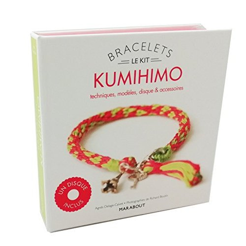 Bracelets Kumihino. Techniques, modèles, disque & accessoires. Avec 1 disque en carton, 20m de fils