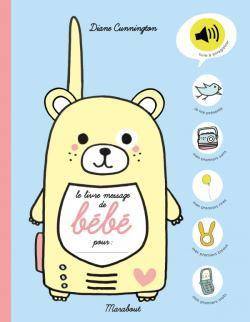 Le livre message de bébé / Livre à enregistrer