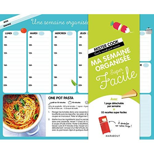 Ma semaine organisée super facile