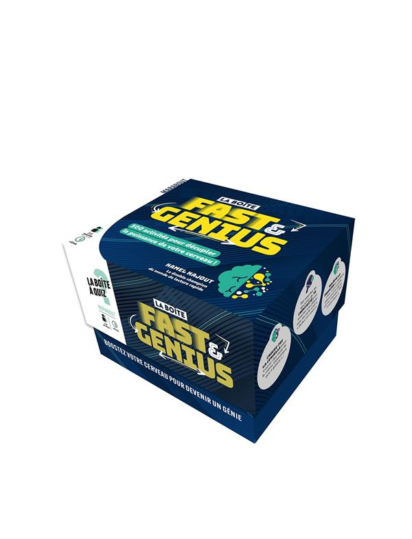 LA BOITE FAST & GENIUS - 500 ACTIVITES POUR DECUPLER LA PUISSANCE DE VOTRE CERVEAU !