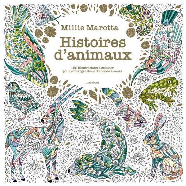 Histoires d'animaux. Carnet de coloriage à travers les continents