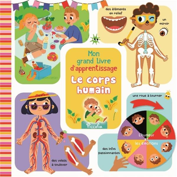 Le corps humain. Grand livre d'apprentissage