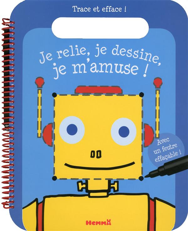 Je relie, je dessine, je m'amuse ! Avec un feutre effaçable