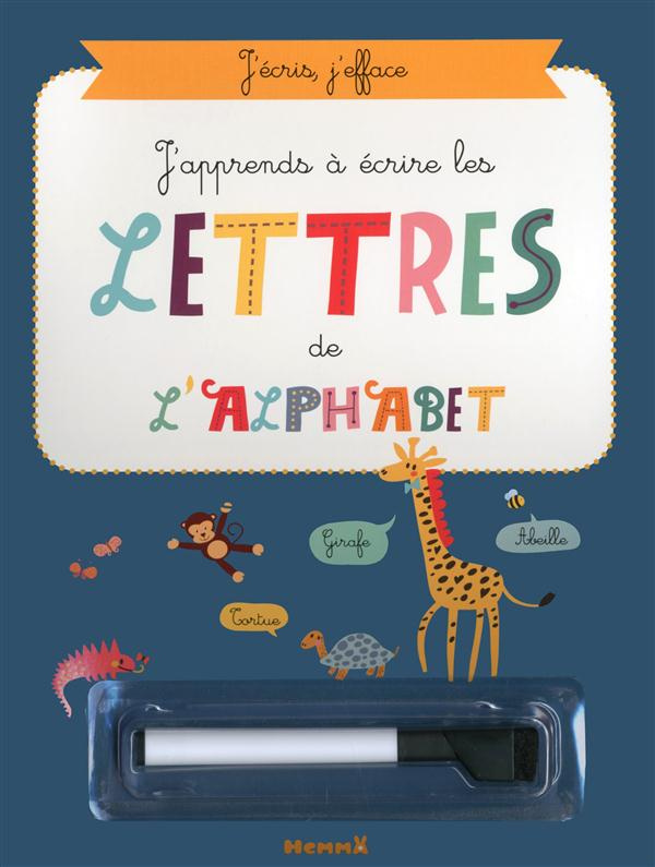 J'apprends à écrire les lettres de l'alphabet