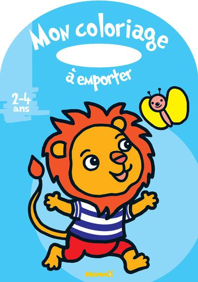 Mon coloriage à emporter Lion