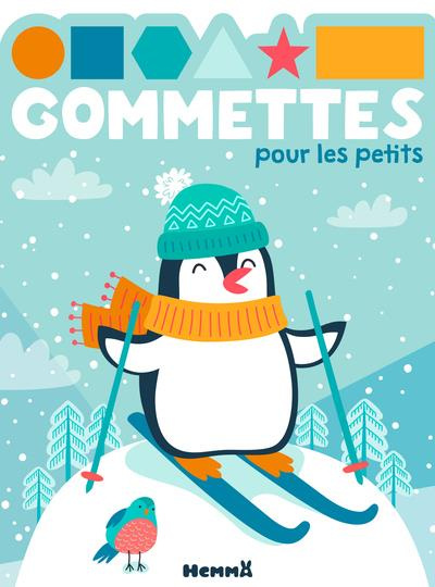 Gommettes pour les petits. Pingouin