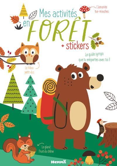 Mes activités en forêt. Avec des stickers