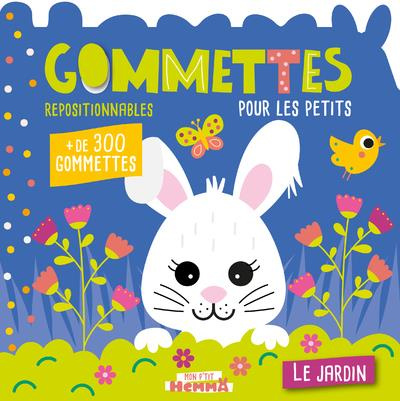 Le jardin. Gommettes repositionnables pour les petits