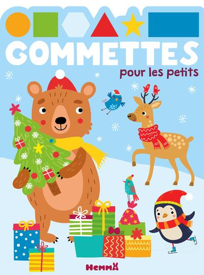 Gommettes pour les petits (Ours Noël)