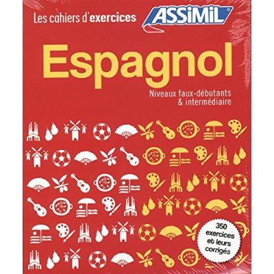 Espagnol niveaux faux-débutants & intermédiaire. Coffret 2 volumes : Faux-débutants ; Intermédiaire