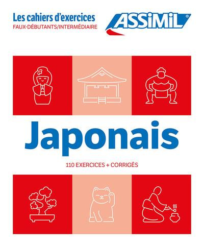 Japonais. Faux débutants/intermédiaires, 110 exercices   corrigés