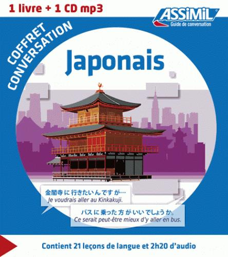 Japonais. Coffret de conversation, avec 1 CD audio MP3