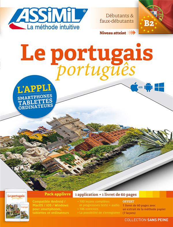 Le portugais. Pack Applivre : 1 application et 1 livret de 60 pages