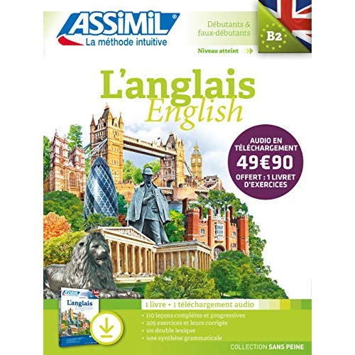L'anglais B2. Pack avec 1 livre de 720 pages et 1 téléchargement MP3