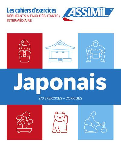 Coffret Japonais 270 exercies   corrigés en 2 volumes. Débutants et faux débutants/intermédiaire