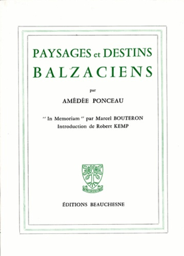 Paysages et destins balzaciens