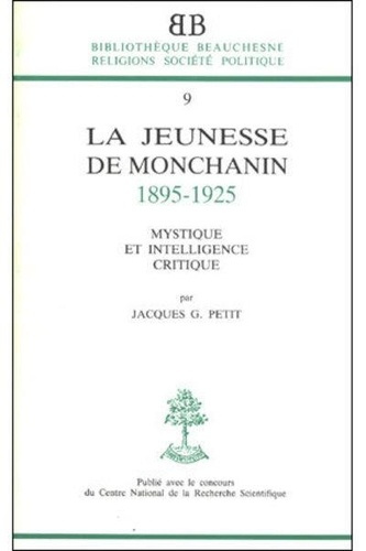 Bb n9 - La jeunesse de Monchanin (1895-1925)