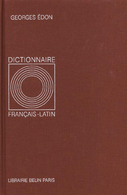 Dictionnaire français-latin
