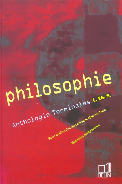 Philosophie Anthologie Tles L-ES-S